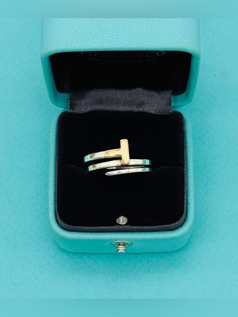 Tiffany & Co. T wrap ring size 7 retired